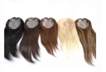 Enhance Your Hairstyle with the Silk Top PU Coated Clip-In Human Hair Topper